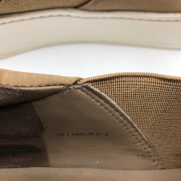 VINCE metallic gold sneakers size 7.5 - Picture 7 of 8